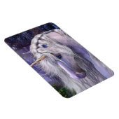 Moonlight Serenade Unicorn Premium Flexi Magnet Magneet (Rechterzijde)