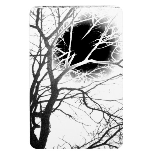 Moonlight Silhouette Magneet (Verticaal)