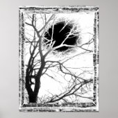 Moonlight Silhouette Poster (Voorkant)