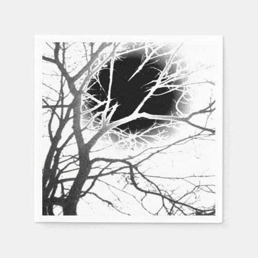 Moonlight Silhouette Servetten (Voorkant)