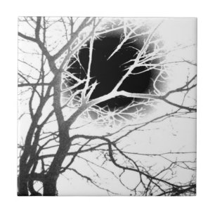 Moonlight Silhouette Tegeltje