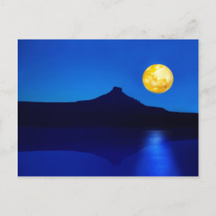 Moonlight stijgende briefkaart