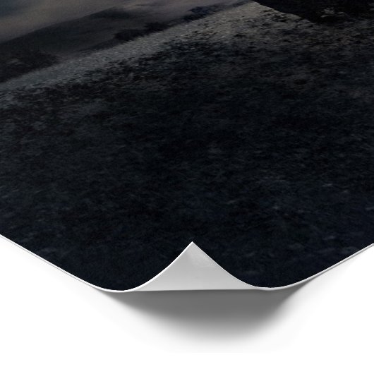 Moonlight-structuur Poster (Hoek)