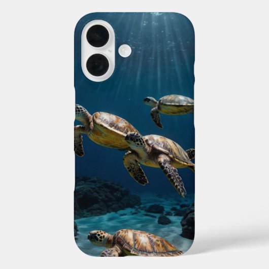 Moonlight Turtles Case-Mate iPhone Case (Achterkant)