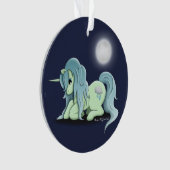 Moonlight Unicorn Ornament (voorkant)