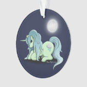 Moonlight Unicorn Ornament (voorkant)