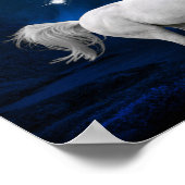 Moonlight Unicorn Poster (Hoek)