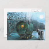 Moonlight-wagen Briefkaart (Voorkant / Achterkant)