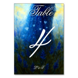 Moonlight Wedding Celestial Love Night Sky Theme Kaart