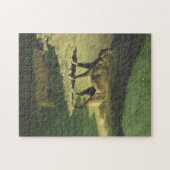 Moonlight Wolf van Frederic Remington 1909 Legpuzzel (Horizontaal)