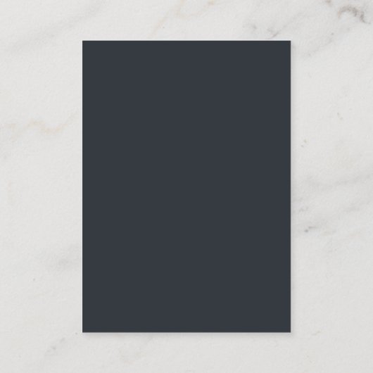 Moonlight Zee QR Code RSVP Card – Night Ocean Informatiekaartje (Achterkant)