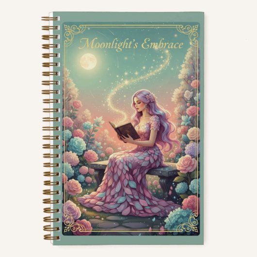 Moonlight's Embrace Enchanted Garden Journal (Recto)