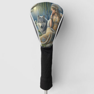 Moonlit Betovering in het Mystic Forest Golfheadcover