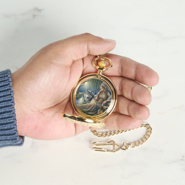 Moonlit Betovering in het Mystic Forest Horloge (Hand)