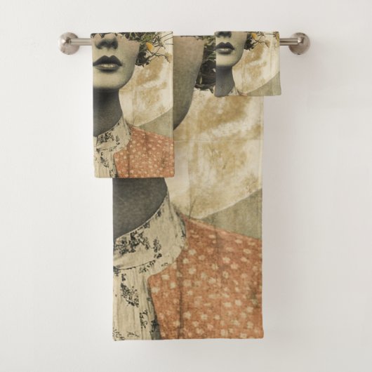  Moonlit - Boho  Elegantie Bad Handdoek (Insitu)