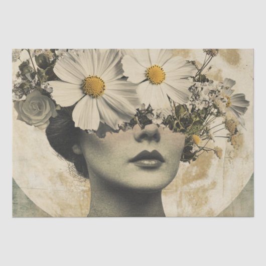 Moonlit - Boho Elegantie Tissuepapier (Voorkant)