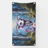 Moonlit Bones – Bewaker van Vergeten Dromen. Spandoek (Verticaal)