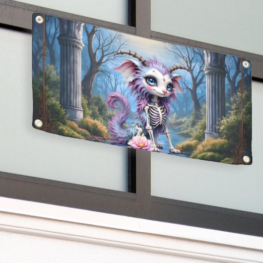 Moonlit Bones – Bewaker van Vergeten Dromen. Spandoek (Buitenkant Gebouw)
