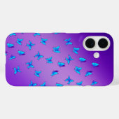 Moonlit Butterflies iPhone 16 Coque - Art Whimsica (Verso (horizontal))