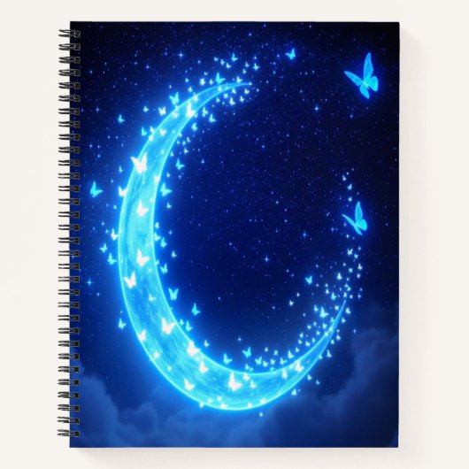 Moonlit Butterfly Journal - Carnet magique (Devant)