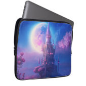Moonlit Castle dromen Laptop Sleeve (Voorkant Rechts)