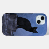 Moonlit Cat Case-Mate iPhone Case (Achterkant (horizontaal))