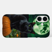 Moonlit Cat Case-Mate iPhone Case (Achterkant (horizontaal))