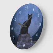 Moonlit Cat Grote Klok (Hoek)
