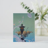 Moonlit Chochin briefkaart reproductie (Staand voorkant)