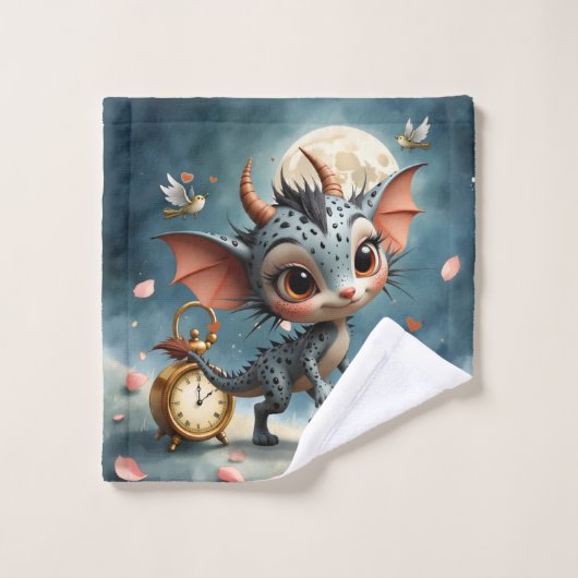 Moonlit Creature Caelum Tickwing  Bad Handdoek (Wasdoekje)