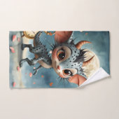 Moonlit Creature Caelum Tickwing  Bad Handdoek (Handdoek)