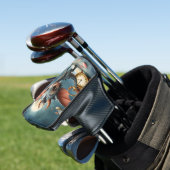 Moonlit Creature Caelum Tickwing  Golfheadcover (Insitu)