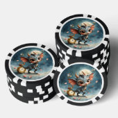 Moonlit Creature Caelum Tickwing Poker Chips (Opstapeling)