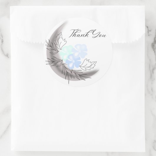 Moonlit Dank u Sticker (Tas)