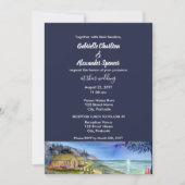 Moonlit de Uitnodiging van de Waterverf van de Weg (Voorkant)