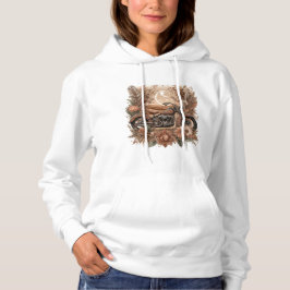 Moonlit Desert Magic -  Boho-stijl Moto Hoodie