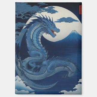 Moonlit Dragon of Fuji Magnet Magneet
