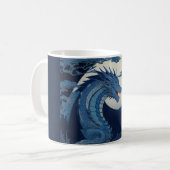 Moonlit Dragon of Fuji Mug (Devant gauche)