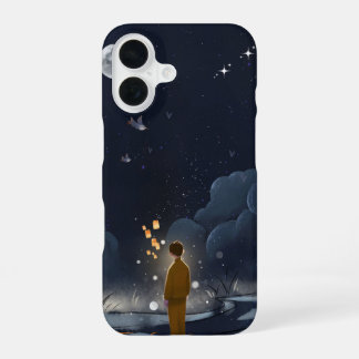 Moonlit Dreams – Coque iPhone 16 | Illustrations d
