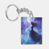 Moonlit Drift-Ocean Dream Sleutelhanger (Voorkant Links)