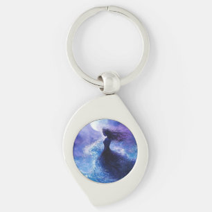 Moonlit Drift-Ocean Dream Sleutelhanger