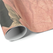 Moonlit Elegance - Back Uitzicht van Vrouw met Maa Cadeaupapier (Rol Hoek)