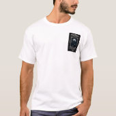 Moonlit Embrace Gothic Rose T-shirt (Voorkant)