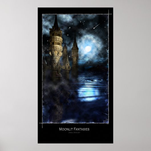 Moonlit Fantasieën Poster (Voorkant)