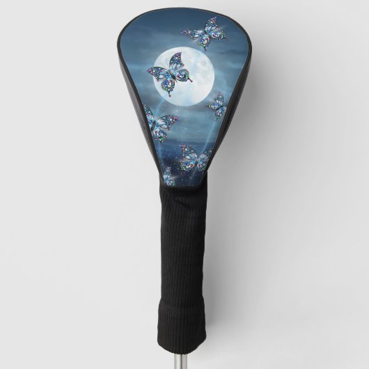 Moonlit Flutter Golfheadcover (Voorkant)