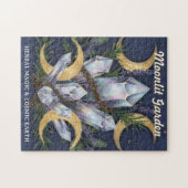 Moonlit Garden Crystal Bouquet • Herbal Magic Legpuzzel (Horizontaal)