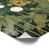 Moonlit Golden Grove Perfect Poster (Hoek)