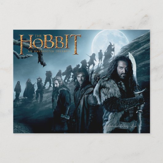 Moonlit Hike Briefkaart (Voorkant)