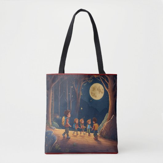 Moonlit Innocence Canvas tas (Voorkant)