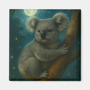 Moonlit Koala Perch Magneet
